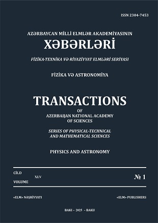 “AMEA Xəbərləri  FTR seriyası, fizika-astronomiya” jurnalı