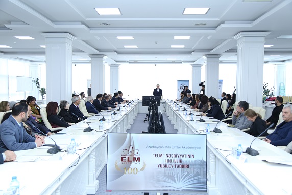 AMEA-nın “Elm” nəşriyyatının 100 illik yubileyi qeyd olunub