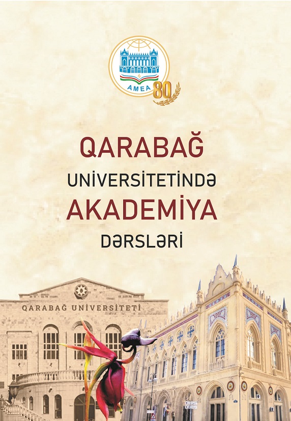 "Elm" nəşriyyatında “Qarabağ Universitetində Akademiya dərsləri” kitabı nəşr olunub